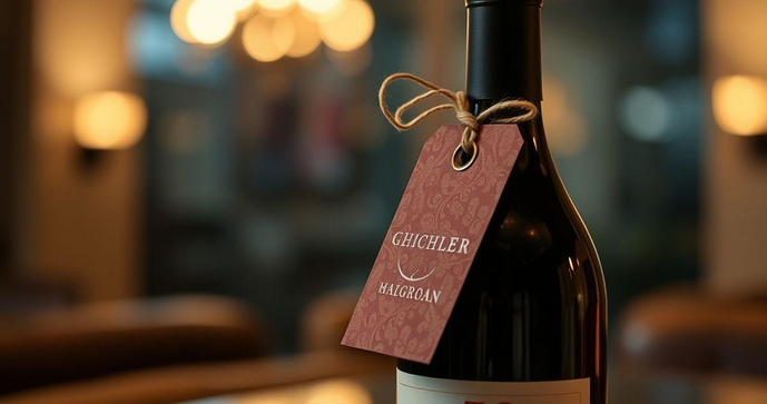 Tag para garrafa de vinho: como escolher a ideal para presentear com estilo