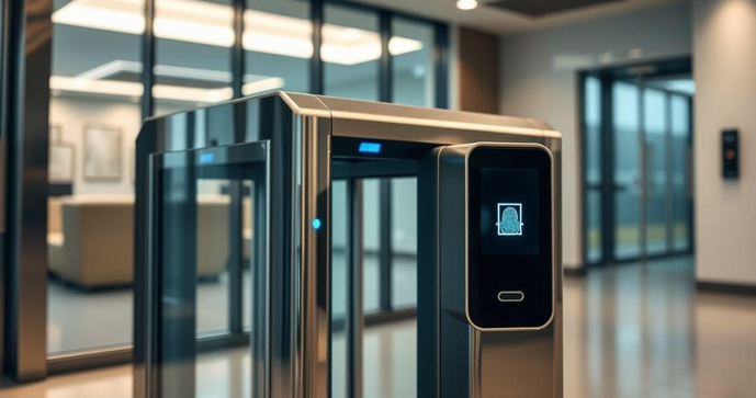 Catraca com biometria: segurança e praticidade em acesso